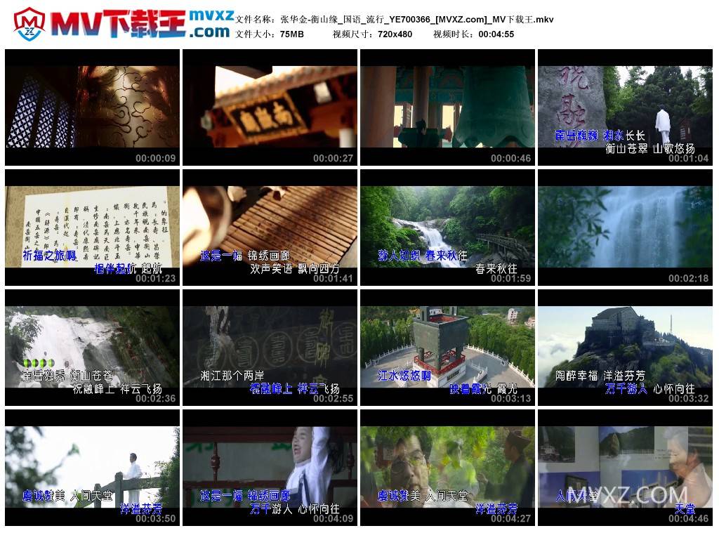 张华金-衡山缘_国语_流行_YE700366